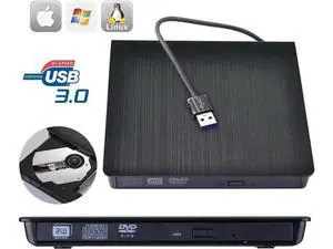 USB 3.0 External DVD Drive Portable External Optical Drive CD DVD RW ROM Player USB 3.0 External DVD Drive Portable External Optical Drive CD DVD RW ROM Player