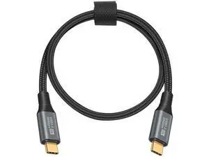 Short USB C to USB C Cable 1.5ft, 20Gbps Data Transfer & 100W USB 3.2 Gen 2 Type C to Type C Fast Charger Cable Nylon Braided Support 8K@60Hz Video for Thunderbolt3, MacBook Pro Short USB C to USB C Cable 1.5ft, 20Gbps Data Transfer & 100W USB 3.2 Gen 2 Type C to Type C Fast Charger Cable Nylon Braided Support 8K@60Hz Video for Thunderbolt3, MacBook Pro