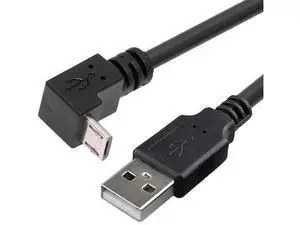 Down Angled 90 Degree Micro USB 2.0 Type 5Pin to USB 2.0 Type-A Data Charge Cable 480Mbps Data for Phone Tablet Computer Camera (25cm) Down Angled 90 Degree Micro USB 2.0 Type 5Pin to USB 2.0 Type-A Data Charge Cable 480Mbps Data for Phone Tablet Computer Camera (25cm)