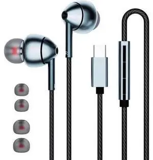 USB C Headphones for Galaxy S23 FE S22 S21 S20 A53 A54 Wired Earphones in-Ear Type C Headphones with Microphone Volume Control Bass Stereo Noise Canceling for iPhone 15 Pro Max Pixel 6 7 8 5 USB C Headphones for Galaxy S23 FE S22 S21 S20 A53 A54 Wired Earphones in-Ear Type C Headphones with Microphone Volume Control Bass Stereo Noise Canceling for iPhone 15 Pro Max Pixel 6 7 8 5