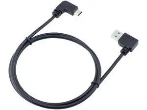 3.28ft. USB3.0 Type-C AM90 data line Type-C side bend model 3.28ft. USB3.0 Type-C AM90 data line Type-C side bend model