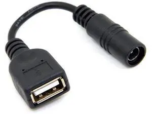 5V USB Female to DC Power Jack 5.5x2.1mm Charge Adpter Cable Compatible for Cell Phone & Tablet & Light 5V USB Female to DC Power Jack 5.5x2.1mm Charge Adpter Cable Compatible for Cell Phone & Tablet & Light
