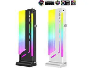 5V 3Pin ARGB VGA Bracket 12pcs LED Vertical GPU Support RGB Computer Graphics Video Card Stand Holder PC Accessories 5V 3Pin ARGB VGA Bracket 12pcs LED Vertical GPU Support RGB Computer Graphics Video Card Stand Holder PC Accessories