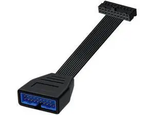 USB 3.0 19/20 Pin Extension Cable USB 3.0 19/20 Pin Internal Extension Header Adapter Cable, for Desktop Computers (30 cm) USB 3.0 19/20 Pin Extension Cable USB 3.0 19/20 Pin Internal Extension Header Adapter Cable, for Desktop Computers (30 cm)