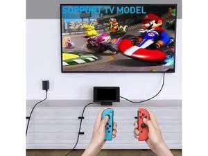 Charger for Nintendo Switch, Switch Charger AC Adapter Power Supply(15V 2.6A, 5FT USB C Cable, Support TV Mode) Fast Charging Kit Compatible with Switch/Switch Lite/Pro Controller/Switch Dock Charger for Nintendo Switch, Switch Charger AC Adapter Power Supply(15V 2.6A, 5FT USB C Cable, Support TV Mode) Fast Charging Kit Compatible with Switch/Switch Lite/Pro Controller/Switch Dock