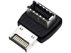 USB C Motherboard AdapterUSB 3.2 Type E 90 Degree Front Panel Internal Connector Header Converter for Motherboard Black C USB C Motherboard AdapterUSB 3.2 Type E 90 Degree Front Panel Internal Connector Header Converter for Motherboard Black C