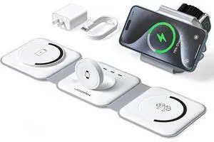 3 in 1 Charging Station for Multple Devices Foldable 3 in 1 Wireless Charger for Travel Nano Wireless Charging Station for iPhone16 15 14 13 12 Pro Max/Watch 10 9 8 7 6 5 4 3 Ultra/AirPod Pro 3 in 1 Charging Station for Multple Devices Foldable 3 in 1 Wireless Charger for Travel Nano Wireless Charging Station for iPhone16 15 14 13 12 Pro Max/Watch 10 9 8 7 6 5 4 3 Ultra/AirPod Pro