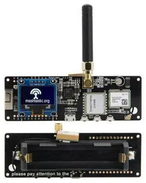 For TTGO Meshtastic T-Beam V1.2 ESP32 LoRa GPS Development Board with OLED Display 433Mhz for LILYGO For TTGO Meshtastic T-Beam V1.2 ESP32 LoRa GPS Development Board with OLED Display 433Mhz for LILYGO
