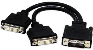 DMS 59Pin Male to 2 HDMI V/GA DVI DP Female Y Splitter Extension Cord Adapter for Graphics Card Computer TV PC M>oni>tor Projector(DMS 59Pin-2 DVI) DMS 59Pin Male to 2 HDMI V/GA DVI DP Female Y Splitter Extension Cord Adapter for Graphics Card Computer TV PC M>oni>tor Projector(DMS 59Pin-2 DVI)