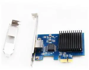 PCIe X1 10G Network Card, RJ45 Electrical Port, PXE Diskless Boot, Gaming Ethernet Adapter, Realtek RTL8127 PCIE X4 PCIe X1 10G Network Card, RJ45 Electrical Port, PXE Diskless Boot, Gaming Ethernet Adapter, Realtek RTL8127 PCIE X4