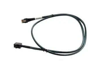 SlimSAS 4X to MiniSAS HD 4X, SFF-8654 38pin to SFF-8643 36pin Cable, 80cm, 24Gbps SAS, 8GT/s PCIe, SAS3.0 Compatible, Server Compatible SlimSAS 4X to MiniSAS HD 4X, SFF-8654 38pin to SFF-8643 36pin Cable, 80cm, 24Gbps SAS, 8GT/s PCIe, SAS3.0 Compatible, Server Compatible