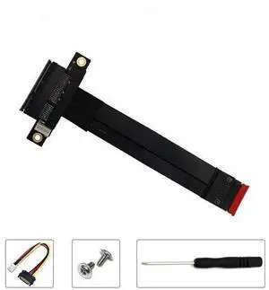 FOR Extension Cable M2 PCI Express 32G/bps Gen3.0 Cable Extender Riser PCIe x4 3.0 PCI-E 4x To M.2 NGFF NVMe M Key 2280 Riser Card FOR Extension Cable M2 PCI Express 32G/bps Gen3.0 Cable Extender Riser PCIe x4 3.0 PCI-E 4x To M.2 NGFF NVMe M Key 2280 Riser Card