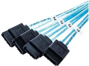 Internal HD Mini SAS (SFF-8643 Host) - 4X SATA (Target) Cable, Mini SAS to SATA Cable, SFF-8643 to 4X SATA Cable, SFF-8643 for Controller, 4 Sata Connect to Hard Drive, 3.3 ft. Internal HD Mini SAS (SFF-8643 Host) - 4X SATA (Target) Cable, Mini SAS to SATA Cable, SFF-8643 to 4X SATA Cable, SFF-8643 for Controller, 4 Sata Connect to Hard Drive, 3.3 ft.