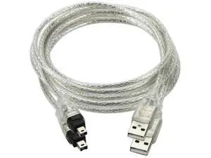 2 Pack Only for DCR-TRV75E DV Firewire to USB Cable USB 2.0 to Firewire IEEE 1394 4Pin iLink Cable 1.0M 2 Pack Only for DCR-TRV75E DV Firewire to USB Cable USB 2.0 to Firewire IEEE 1394 4Pin iLink Cable 1.0M