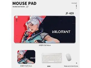 VALORANT game mouse pad Extended Gaming Mouse Pad with Stitched Edges, Large Mouse pad with Non-Slip Rubber Base for Work & Gaming, Office & Home 900*400mm VALORANT game mouse pad Extended Gaming Mouse Pad with Stitched Edges, Large Mouse pad with Non-Slip Rubber Base for Work & Gaming, Office & Home 900*400mm