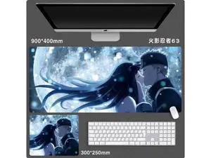 Anime NARUTO mouse pad Extended Gaming Mouse Pad with Stitched Edges, Large Mouse pad with Non-Slip Rubber Base for Work & Gaming, Office & Home 900*400mm Anime NARUTO mouse pad Extended Gaming Mouse Pad with Stitched Edges, Large Mouse pad with Non-Slip Rubber Base for Work & Gaming, Office & Home 900*400mm