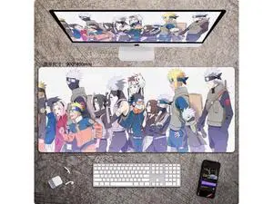 Anime NARUTO mouse pad Extended Gaming Mouse Pad with Stitched Edges, Large Mouse pad with Non-Slip Rubber Base for Work & Gaming, Office & Home 900*400mm Anime NARUTO mouse pad Extended Gaming Mouse Pad with Stitched Edges, Large Mouse pad with Non-Slip Rubber Base for Work & Gaming, Office & Home 900*400mm