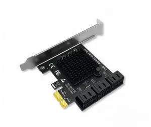PCIE SATA Adapter Mining 20/16/12/10/8/6/4 Ports SATA 6Gb to PCI Express Controller Expansion Card PCIe to SATA III Converter for PC 6 Ports PCIE SATA Adapter Mining 20/16/12/10/8/6/4 Ports SATA 6Gb to PCI Express Controller Expansion Card PCIe to SATA III Converter for PC 6 Ports
