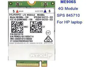 Mobile Broadband Card for HP 840 850 LT4132 LTE HSPA+ 4G Module ME906S ME906S-158 845710-003 Mobile Broadband Card for HP 840 850 LT4132 LTE HSPA+ 4G Module ME906S ME906S-158 845710-003