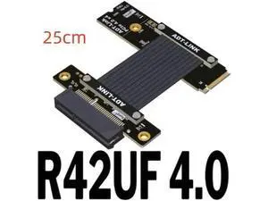 M.2 NVMe To PCIE 4.0 Extender Riser Adapter For PCIe X4 Slot USB, Wireless LAN, SSD, Capture Cards To M.2( SSD, M-key)extension Gold M.2 NVMe To PCIE 4.0 Extender Riser Adapter For PCIe X4 Slot USB, Wireless LAN, SSD, Capture Cards To M.2( SSD, M-key)extension Gold