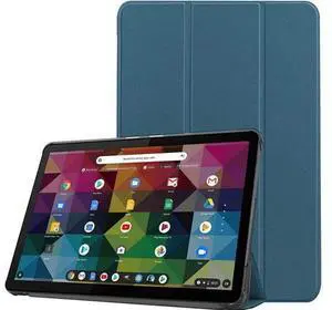 Compatible with Lenovo IdeaPad Duet Chromebook 10.1" 2020, Shockproof Protective Cover with Auto Wake/Sleep Kickstand for Lenovo IdeaPad Duet Chromebook 10.1 Inch 2020 Dark Green Compatible with Lenovo IdeaPad Duet Chromebook 10.1" 2020, Shockproof Protective Cover with Auto Wake/Sleep Kickstand for Lenovo IdeaPad Duet Chromebook 10.1 Inch 2020 Dark Green