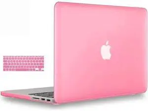 Macbook Pro 13 inch Retina Case Rubberized Hard Case for MacBook Pro 13.3" with Retina Display A1502 A1425 Shell Cover with Keyboard Skin Pink Macbook Pro 13 inch Retina Case Rubberized Hard Case for MacBook Pro 13.3" with Retina Display A1502 A1425 Shell Cover with Keyboard Skin Pink