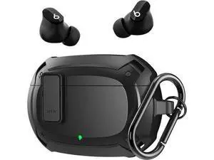 Beats Studio Buds Case Cover 2021, Secure Lock Hard Rugged Cool Shockproof Protective Case Cover for Beats Studio Buds Wireless Earbuds Case Accessories with Keychain Carabiner for Men Women Beats Studio Buds Case Cover 2021, Secure Lock Hard Rugged Cool Shockproof Protective Case Cover for Beats Studio Buds Wireless Earbuds Case Accessories with Keychain Carabiner for Men Women