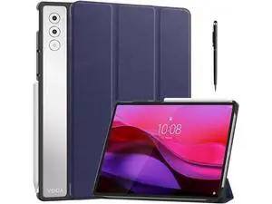 Case for Lenovo Yoga Tab Plus 12.7 inch 2025 TB520FU, Slim Smart Cover Lightweight Hard Shell Protective Cover with Multi-Angle Stand, Universal Stylus Pen Blue Case for Lenovo Yoga Tab Plus 12.7 inch 2025 TB520FU, Slim Smart Cover Lightweight Hard Shell Protective Cover with Multi-Angle Stand, Universal Stylus Pen Blue
