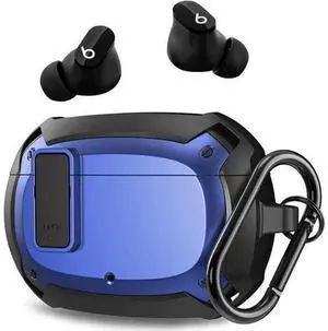 Beats Studio Buds Case Cover 2021, Secure Lock Hard Rugged Cool Shockproof Protective Case Cover for Beats Studio Buds Wireless Earbuds Case Accessories with Keychain Carabiner for Men Women Blue Beats Studio Buds Case Cover 2021, Secure Lock Hard Rugged Cool Shockproof Protective Case Cover for Beats Studio Buds Wireless Earbuds Case Accessories with Keychain Carabiner for Men Women Blue