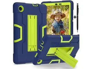 Protective Case For TCL Tab 8 LE Model 9137W) / TCL Tab 8 WiFi Model 9132X, Shockproof Cover with Kickstand + Universal Stylus Pen Green Protective Case For TCL Tab 8 LE Model 9137W) / TCL Tab 8 WiFi Model 9132X, Shockproof Cover with Kickstand + Universal Stylus Pen Green