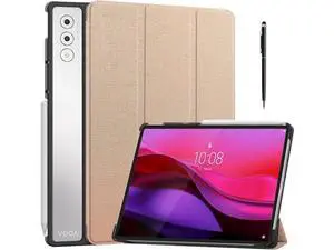 Case for Lenovo Yoga Tab Plus 12.7 inch 2025 TB520FU, Slim Smart Cover Lightweight Hard Shell Protective Cover with Multi-Angle Stand, Universal Stylus Pen Rose Gold Case for Lenovo Yoga Tab Plus 12.7 inch 2025 TB520FU, Slim Smart Cover Lightweight Hard Shell Protective Cover with Multi-Angle Stand, Universal Stylus Pen Rose Gold