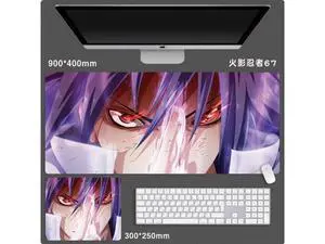 Anime NARUTO mouse pad Extended Gaming Mouse Pad with Stitched Edges, Large Mouse pad with Non-Slip Rubber Base for Work & Gaming, Office & Home 800*300mm Anime NARUTO mouse pad Extended Gaming Mouse Pad with Stitched Edges, Large Mouse pad with Non-Slip Rubber Base for Work & Gaming, Office & Home 800*300mm