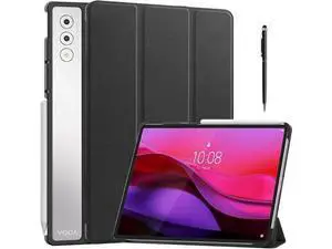 Case for Lenovo Yoga Tab Plus 12.7 inch 2025 TB520FU, Slim Smart Cover Lightweight Hard Shell Protective Cover with Multi-Angle Stand, Universal Stylus Pen Case for Lenovo Yoga Tab Plus 12.7 inch 2025 TB520FU, Slim Smart Cover Lightweight Hard Shell Protective Cover with Multi-Angle Stand, Universal Stylus Pen