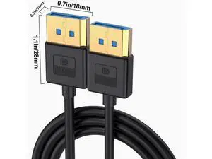 Soft silicone material 1.4 version up and down left and right curved DP line 8K@60Hz compatible with 4K ultra-fine soft elbow 1m Straight Soft silicone material 1.4 version up and down left and right curved DP line 8K@60Hz compatible with 4K ultra-fine soft elbow 1m Straight