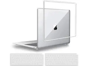 Compatible with MacBook Air 13 inch Case 2022, 2021-2018 Release A2337 M1 A2179 A1932 with Retina Display Touch ID, Plastic Hard Shell with Keyboard Cover Crystal Clear Compatible with MacBook Air 13 inch Case 2022, 2021-2018 Release A2337 M1 A2179 A1932 with Retina Display Touch ID, Plastic Hard Shell with Keyboard Cover Crystal Clear