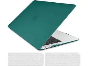 Compatible with MacBook Air 13 inch Case 2022, 2021-2018 Release A2337 M1 A2179 A1932 with Retina Display Touch ID, Plastic Hard Shell with Keyboard Cover Dark Green Compatible with MacBook Air 13 inch Case 2022, 2021-2018 Release A2337 M1 A2179 A1932 with Retina Display Touch ID, Plastic Hard Shell with Keyboard Cover Dark Green