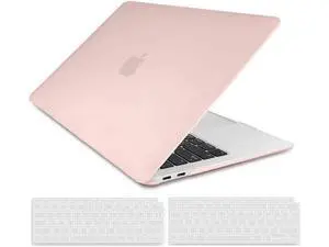 Compatible with MacBook Air 13 inch Case 2022, 2021-2018 Release A2337 M1 A2179 A1932 with Retina Display Touch ID, Plastic Hard Shell with Keyboard Cover Light Pink Compatible with MacBook Air 13 inch Case 2022, 2021-2018 Release A2337 M1 A2179 A1932 with Retina Display Touch ID, Plastic Hard Shell with Keyboard Cover Light Pink