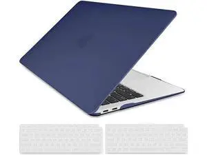 Compatible with MacBook Air 13 inch Case 2022, 2021-2018 Release A2337 M1 A2179 A1932 with Retina Display Touch ID, Plastic Hard Shell with Keyboard Cover Navy Blue Compatible with MacBook Air 13 inch Case 2022, 2021-2018 Release A2337 M1 A2179 A1932 with Retina Display Touch ID, Plastic Hard Shell with Keyboard Cover Navy Blue