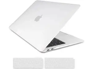 Compatible with MacBook Air 13 inch Case 2022, 2021-2018 Release A2337 M1 A2179 A1932 with Retina Display Touch ID, Plastic Hard Shell with Keyboard Cover Matte Transparent Compatible with MacBook Air 13 inch Case 2022, 2021-2018 Release A2337 M1 A2179 A1932 with Retina Display Touch ID, Plastic Hard Shell with Keyboard Cover Matte Transparent