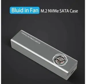 Dual Protocol M.2 SSD NVMe SATA Case Support M2 NVMe NGFF Sata SSD Hard Drive with Fan For PCIe M Key/B+M Key USB C 10Gbps Box Dual Protocol M.2 SSD NVMe SATA Case Support M2 NVMe NGFF Sata SSD Hard Drive with Fan For PCIe M Key/B+M Key USB C 10Gbps Box