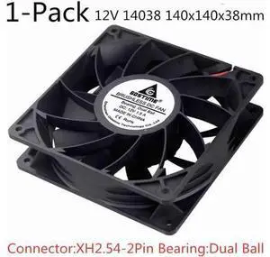 12V 24V Cooling Fan 14cm 140mm 14038 140x140x38mm Quiet Brushless Axial Dual Ball Cooling Fan 14038 Fan Grill Net 12V 24V Cooling Fan 14cm 140mm 14038 140x140x38mm Quiet Brushless Axial Dual Ball Cooling Fan 14038 Fan Grill Net