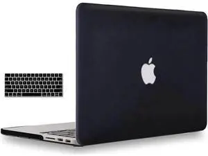 Macbook Pro 13 inch Retina Case Rubberized Hard Case for MacBook Pro 13.3" with Retina Display A1502 A1425 Shell Cover with Keyboard Skin Black Macbook Pro 13 inch Retina Case Rubberized Hard Case for MacBook Pro 13.3" with Retina Display A1502 A1425 Shell Cover with Keyboard Skin Black
