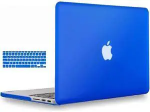 Macbook Pro 13 inch Retina Case Rubberized Hard Case for MacBook Pro 13.3" with Retina Display A1502 A1425 Shell Cover with Keyboard Skin Blue Macbook Pro 13 inch Retina Case Rubberized Hard Case for MacBook Pro 13.3" with Retina Display A1502 A1425 Shell Cover with Keyboard Skin Blue