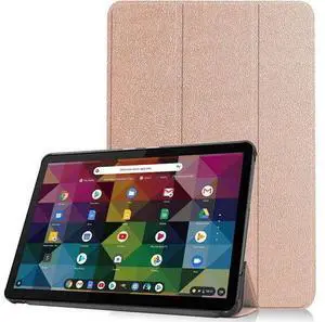 Compatible with Lenovo IdeaPad Duet Chromebook 10.1" 2020, Shockproof Protective Cover with Auto Wake/Sleep Kickstand for Lenovo IdeaPad Duet Chromebook 10.1 Inch 2020 Rose Gold Compatible with Lenovo IdeaPad Duet Chromebook 10.1" 2020, Shockproof Protective Cover with Auto Wake/Sleep Kickstand for Lenovo IdeaPad Duet Chromebook 10.1 Inch 2020 Rose Gold
