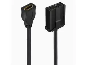 HDMI E TYPE HDMI Car HD audio and video cable hdmi E type to HDMI male and female Female to Female HDMI E TYPE HDMI Car HD audio and video cable hdmi E type to HDMI male and female Female to Female