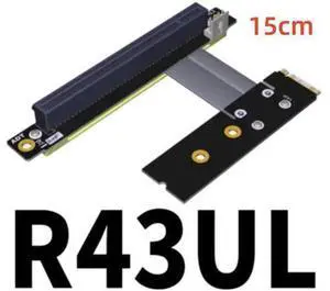 PCI-E 3.0 Riser Card M.2 for NGFF for NVMe to PCIe x16 Extension Cable Gen3 SATA Power Cable 32G/bps for BTC Miner Space Gray PCI-E 3.0 Riser Card M.2 for NGFF for NVMe to PCIe x16 Extension Cable Gen3 SATA Power Cable 32G/bps for BTC Miner Space Gray