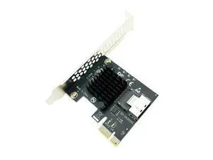 PCIe to Mini SAS 8087 4 Port SATA3 6Gb SSD Adapter PCI-e PCI Express X1 Controller Expansion Card Riser Add On Card Chia Mining PCIe to Mini SAS 8087 4 Port SATA3 6Gb SSD Adapter PCI-e PCI Express X1 Controller Expansion Card Riser Add On Card Chia Mining