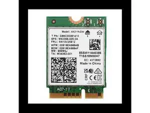 AX211NGW 6E M.2 Key E CNVio2 Dual Band 2.4Ghz/5Ghz Wireless Network Card 802.11Ac Bluetooth 5.2 Adapter AX211NGW 6E M.2 Key E CNVio2 Dual Band 2.4Ghz/5Ghz Wireless Network Card 802.11Ac Bluetooth 5.2 Adapter