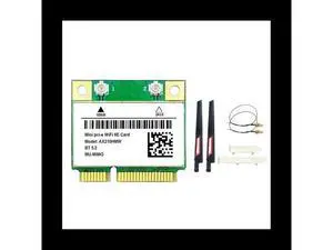 AX210HMW Card+Antenna Set 6E Mini PCI-E AX210 802.11Ax/Ac 2.4G/5G/6Ghz BT5.2 Wireless Adapter for Laptop AX210HMW Card+Antenna Set 6E Mini PCI-E AX210 802.11Ax/Ac 2.4G/5G/6Ghz BT5.2 Wireless Adapter for Laptop
