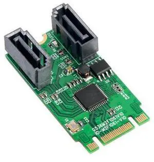 M.2 B + M Key slot to 2 Port SATA 6G Adapter controller Card Support win 8 10 M.2 B + M Key slot to 2 Port SATA 6G Adapter controller Card Support win 8 10